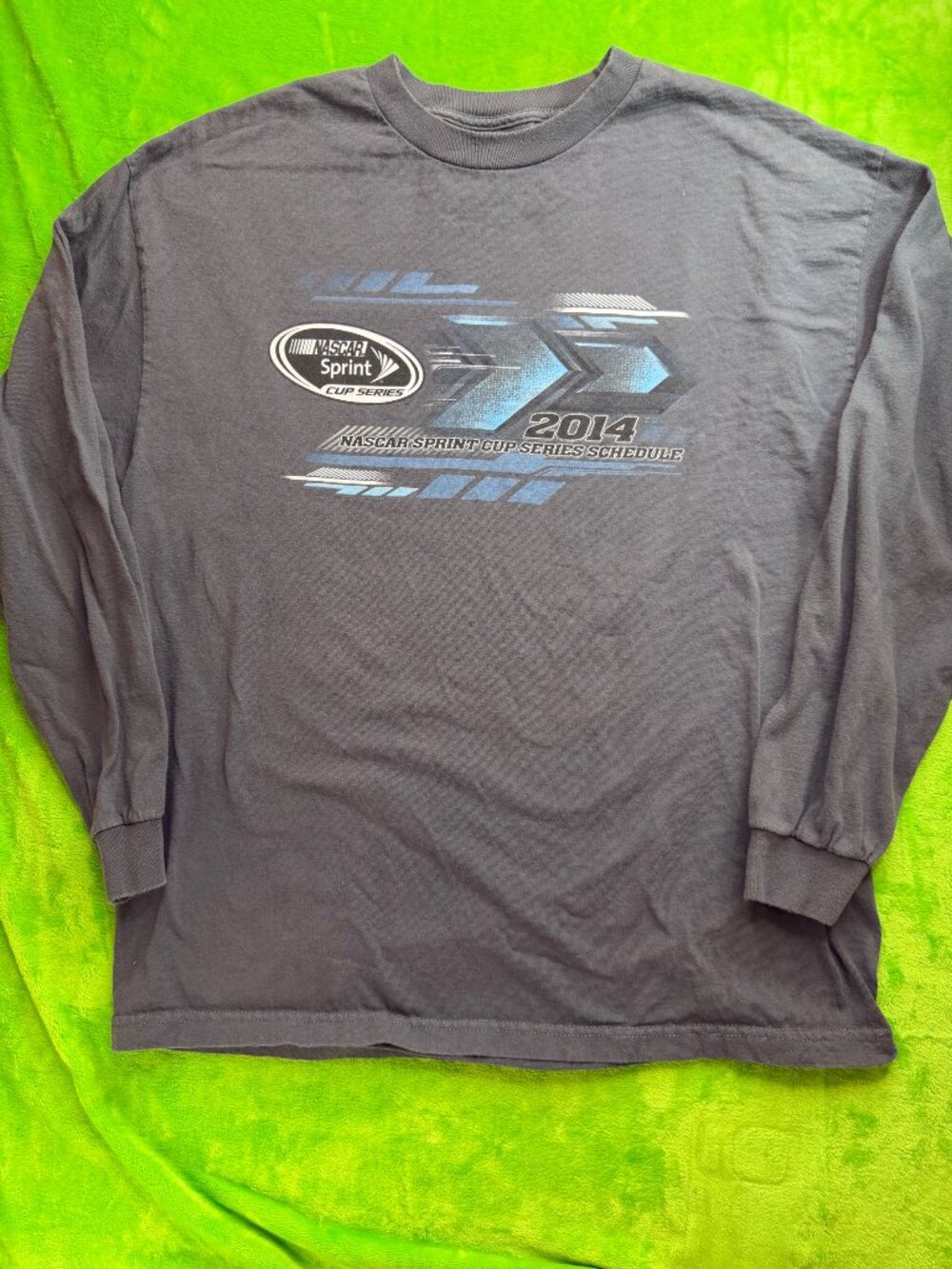 NASCAR 2014 Sprint Cup Series Gray Long Sleeve T-Shirt Size  XL
